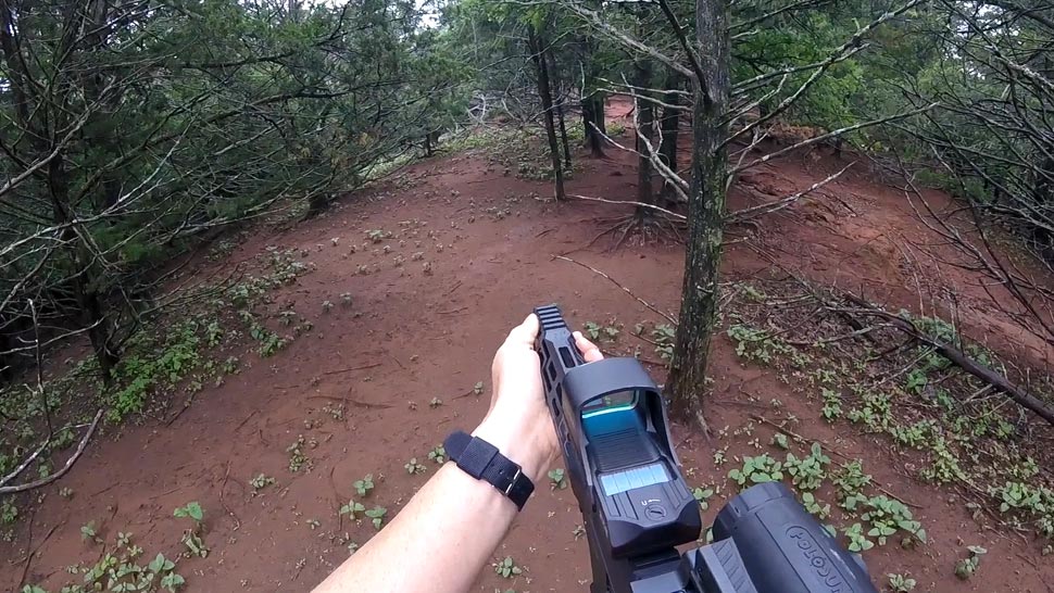 A Man With the CMMG Mk10 Banshee 10mm In a Hog Hunt