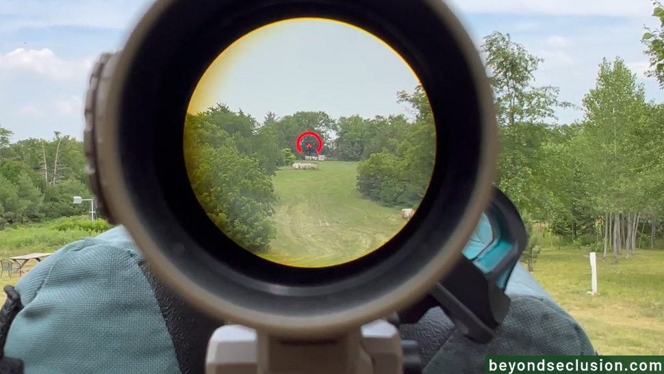 PSA JAKL Test - A Look Through The Optical Sight at 500 Yards