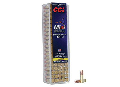 A Box of CCI Mini-Mag 22 LR SHP Ammo