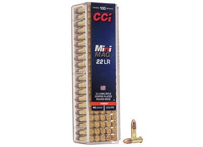 A Box of CCI Mini-Mag Ammo 22 LR