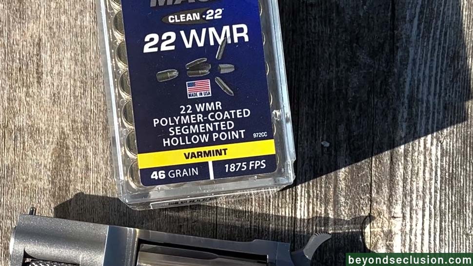 A Box of 46 Grain 22 WMR Ammo