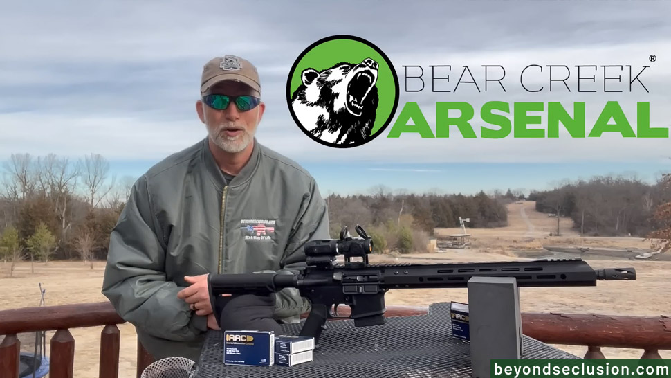 Drew Case from Beyond Seclusion with a Black Creek Arsenal AR-15 Rifle