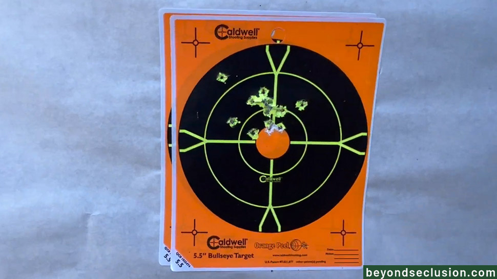 The Groups with KelTec P17 and CCI Ammo