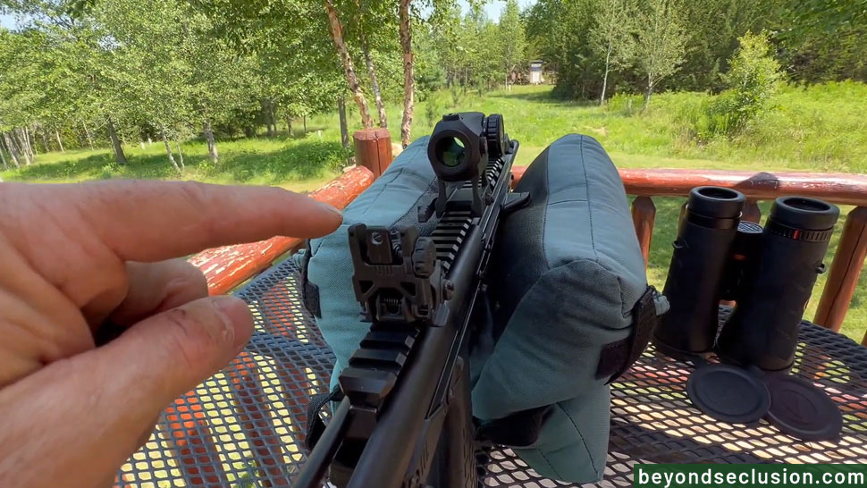 Zeroing the CMR30 with Optics