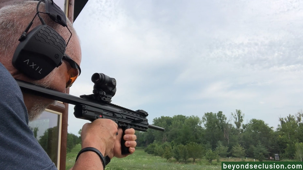 Testing a Rifle at 200 Yards