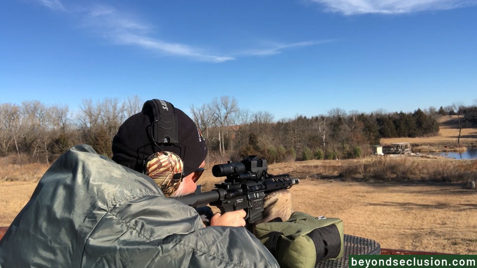 Shooting with the PSA AR-15 7" Upper at 200 Yards