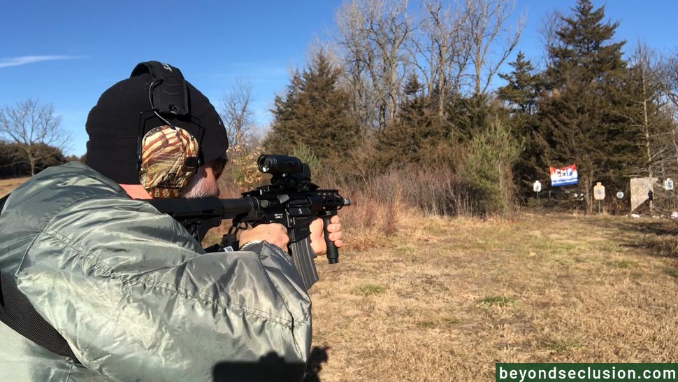 Shooting with the PSA AR-15 7" Upper at the Range