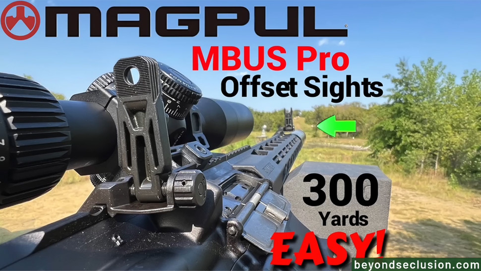 Magpul MBUS Pro Offset Sights