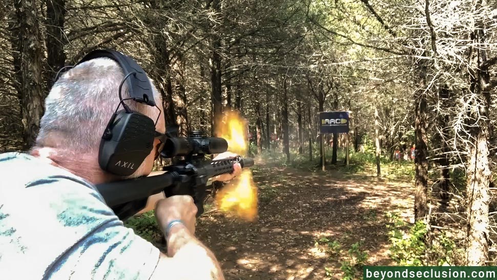 Shooting from the Ruger SFAR 308 MSR at The CQB Range