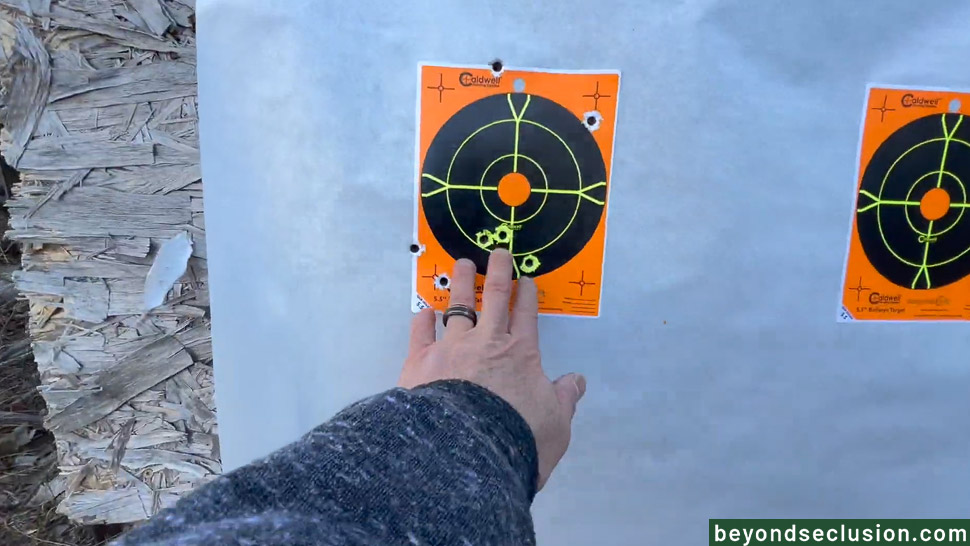 The Groups at 50 yards with The Federal HST 10mm